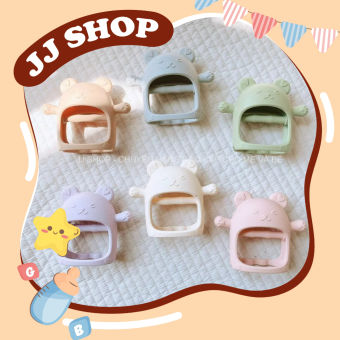 Gặm Nướu Eco Silicone BARROT Cho Bé < Kèm Hộp Đựng >