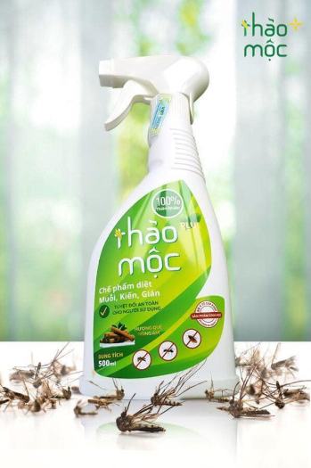 Thảo mộc Plus - Diệt muỗi kiến gián Organic 500ml