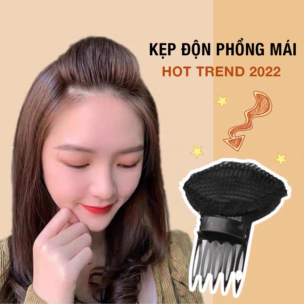 [25-29/5 Voucher 10%] Kẹp độn phồng tóc mái phụ kiện tạo kiểu tóc nữ phong cách Hàn quốc hot trend PK11 JOLY