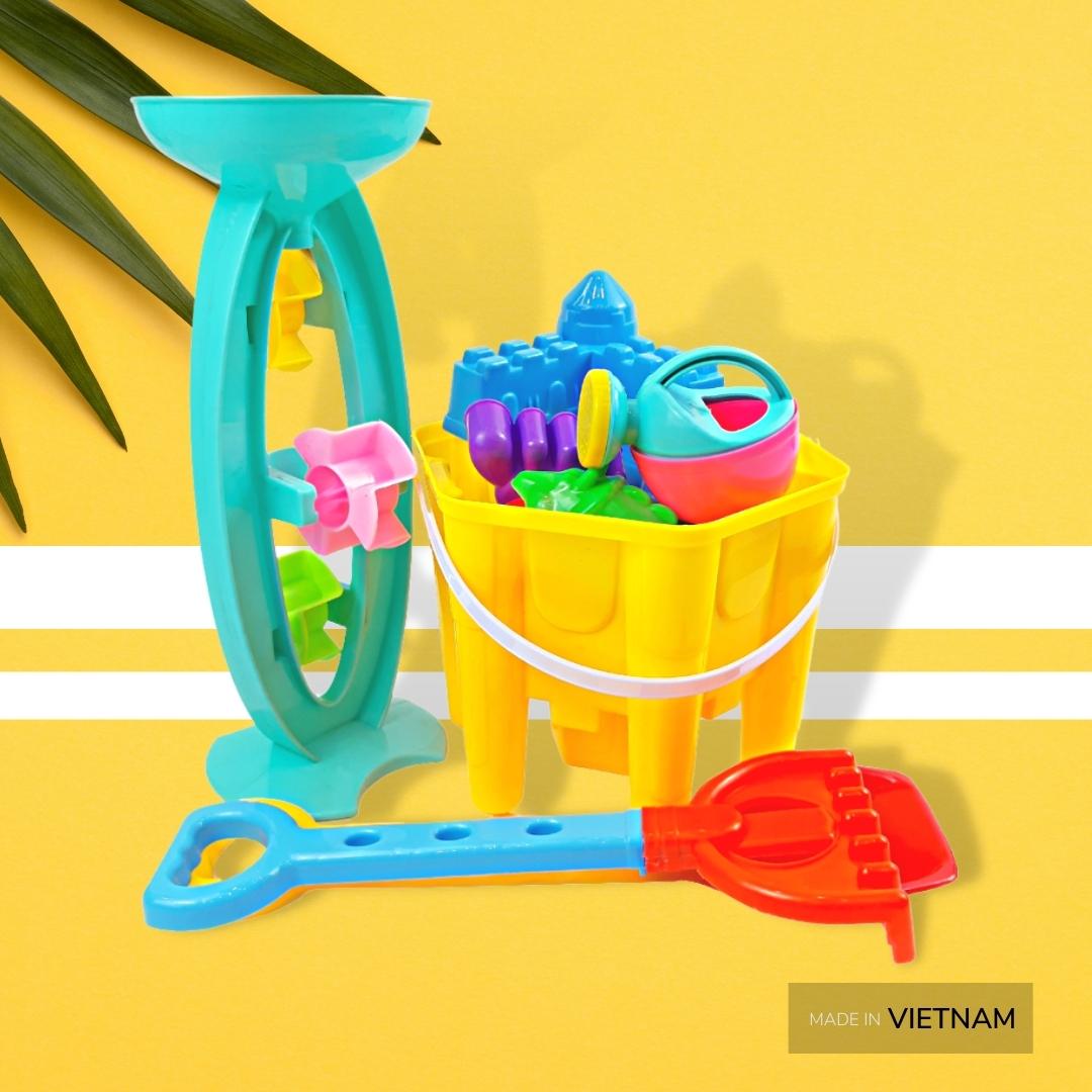 Đồ chơi đi biển xúc cát ht7833