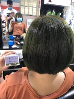 thuốc nhuộm tóc màu xanh rêu TNT 100ml