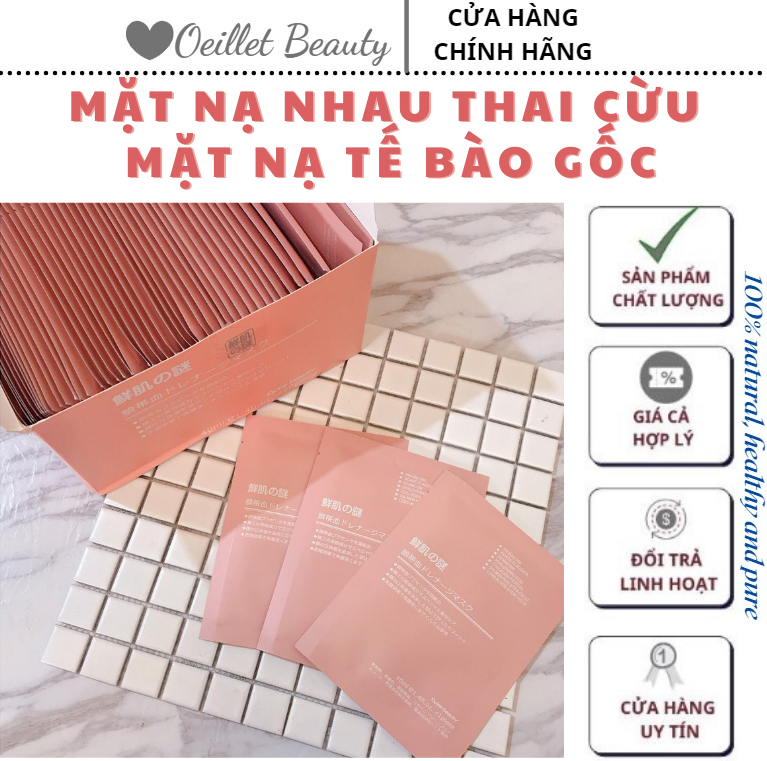 Mặt nạ nhau thai cừu, mặt nạ tế bào gốc nhau thai Nhật Bản