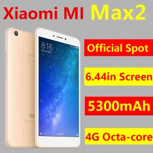สินค้า Xiaomi Max 2 เสี่ยวหมี่สมาร์ทโฟนแท้ Max2,สมาร์ทโฟนรอมล็อก4G หน้าจอใหญ่6.44นิ้วควบคุมเกม-โทรศัพท์มือถือ-MI MAX2/MI MAX1