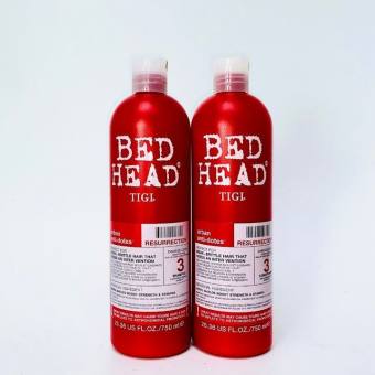CẶP DẦU GỘI XẢ TIGI ĐỎ 750ML TIGI BED HEAD URBAN ANTIDOTESTM LEVEL 3 RESURRECTION CHÍNH HÃNG GX06