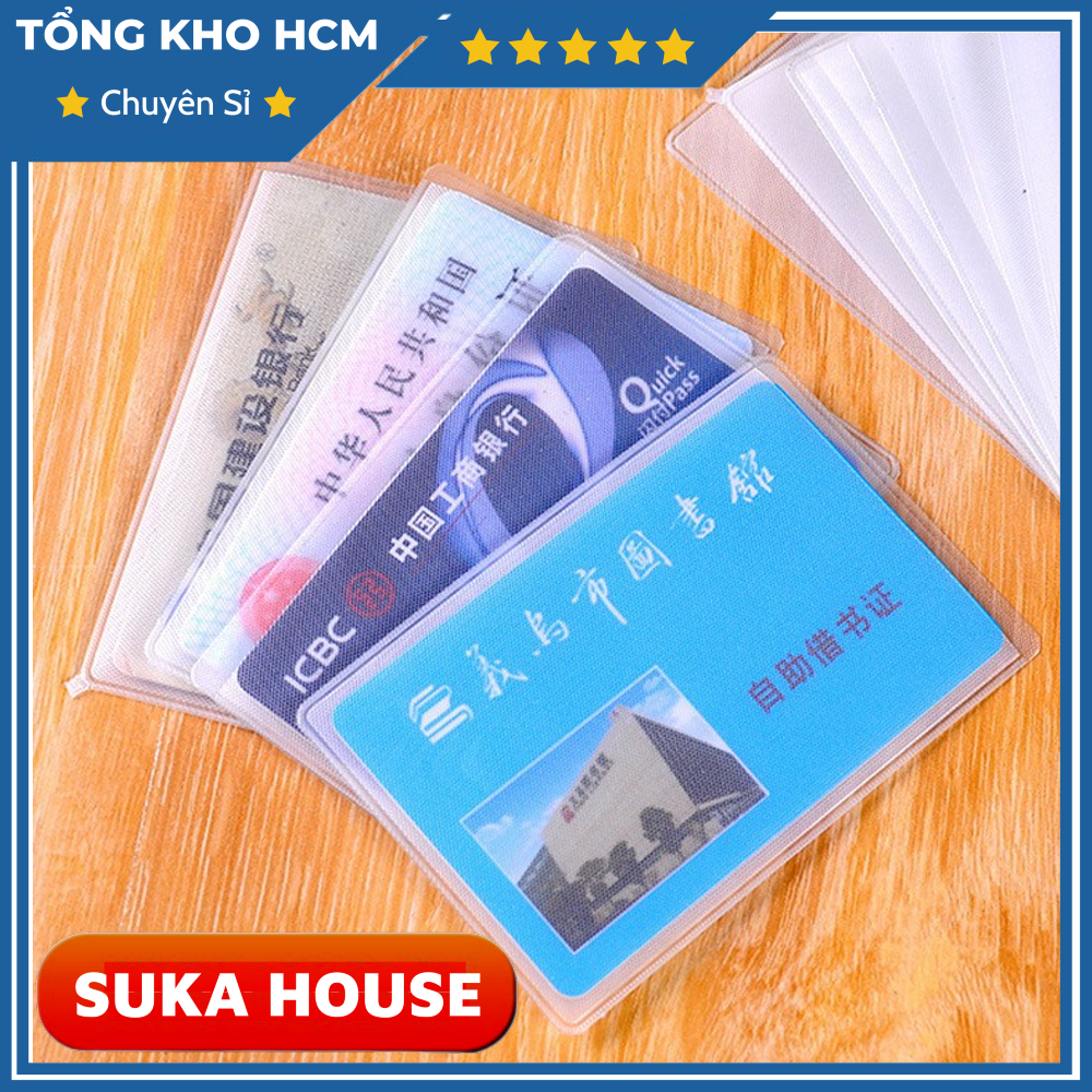 Vỏ Bọc Thẻ ATM Thẻ Sinh Viên Vỏ Bọc CMND Bằng Lái Chống Trầy Xước Bảo Vệ Thẻ H071