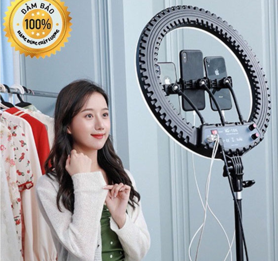 [HCM][ XẢ KHO LỚN SALE 50%] Mua Đèn Led LiveStream Đèn Led LiveStream Loại Lớn Chụp Hình Sản Phẩm Đèn Led Hỗ Trợ LiveStream - Trang Điểm - Size 54cm Đèn LED Thần Thánh make up - Live Stream Đèn Sieu Sáng Sieu Bền  Sale 50%