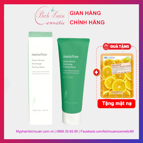 Tẩy Tế Bào Chết Innisfree Green Barley Gommage Peeling Mask 120ml