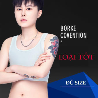 Áo nịt ngực Tomboy có viền ( đen, trắng)