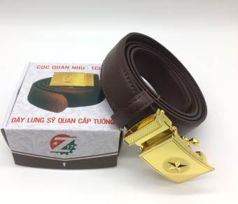 Dây thắt lưng nam da bò, dây nịt nam QĐ cao cấp