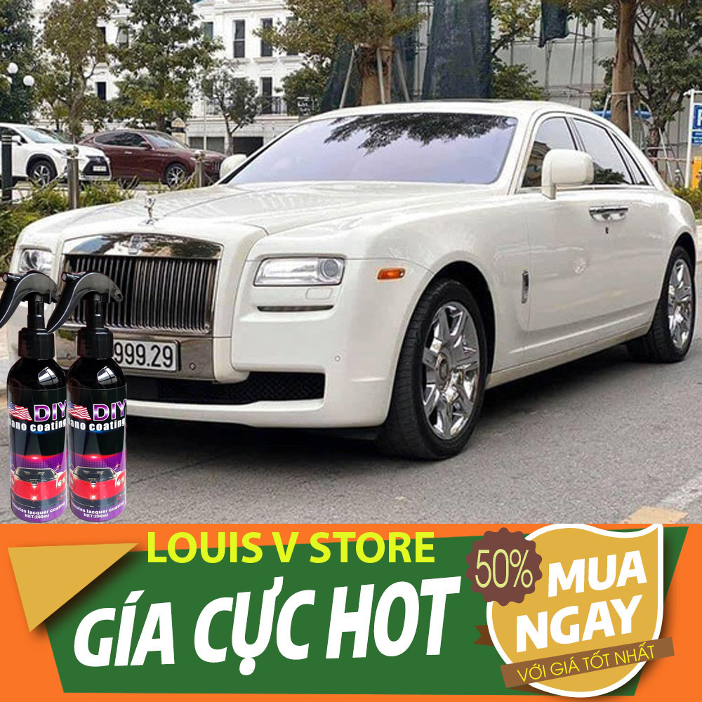 Chai Phủ Nano Tạo Bóng Bề Mặt, Chống Bám Nước Kính Ôtô, Xe Máy - LOUIS V STORE