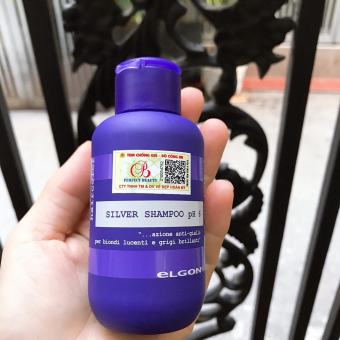 Dầu Gội Tím Elgon - Dầu Gội Khử Vàng Dành Cho Tóc Tẩy, Tóc Bạch Kim Purple Shampoo