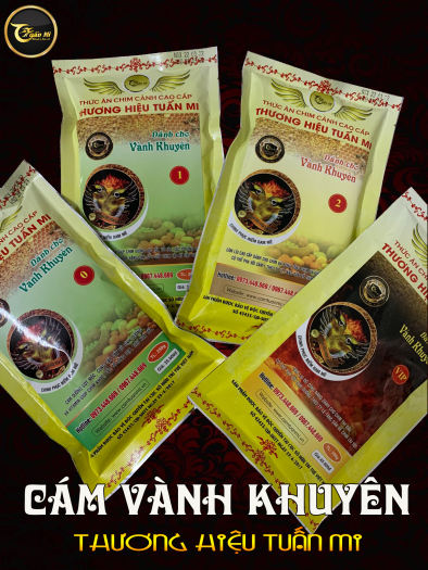 Cám Khuyên líu thương hiệu Tuấn Mi ( gói 200g)