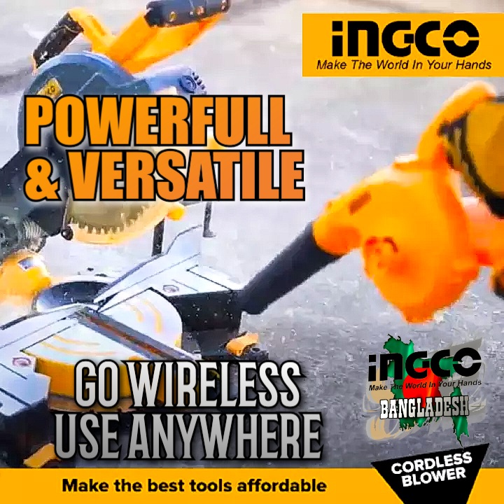 Lithium-ion Aspirator 20v Blower Ingco cabli200181 (with Battery & Charger) 8 Lithium-ion Aspirator 20v Blower Ingco cabli200181 (with Battery & Charger)
