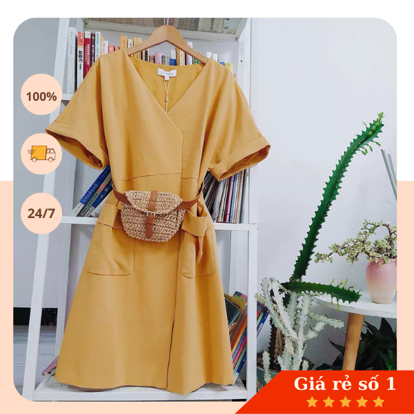 Váy suông Vero moda kèm túi cói