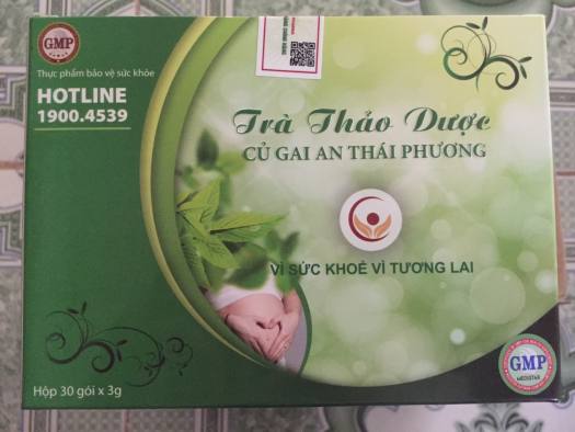 TRÀ THẢO DƯỢC CỦ GAI AN THÁI PHƯƠNG - CON KHỎE MẸ VUI
