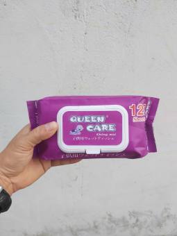 Khăn Ướt Queen Care 125gr- Không mùi 125 tờ - Hàng Xuất Khẩu đi Nhật an toàn cho bé không gây hại da