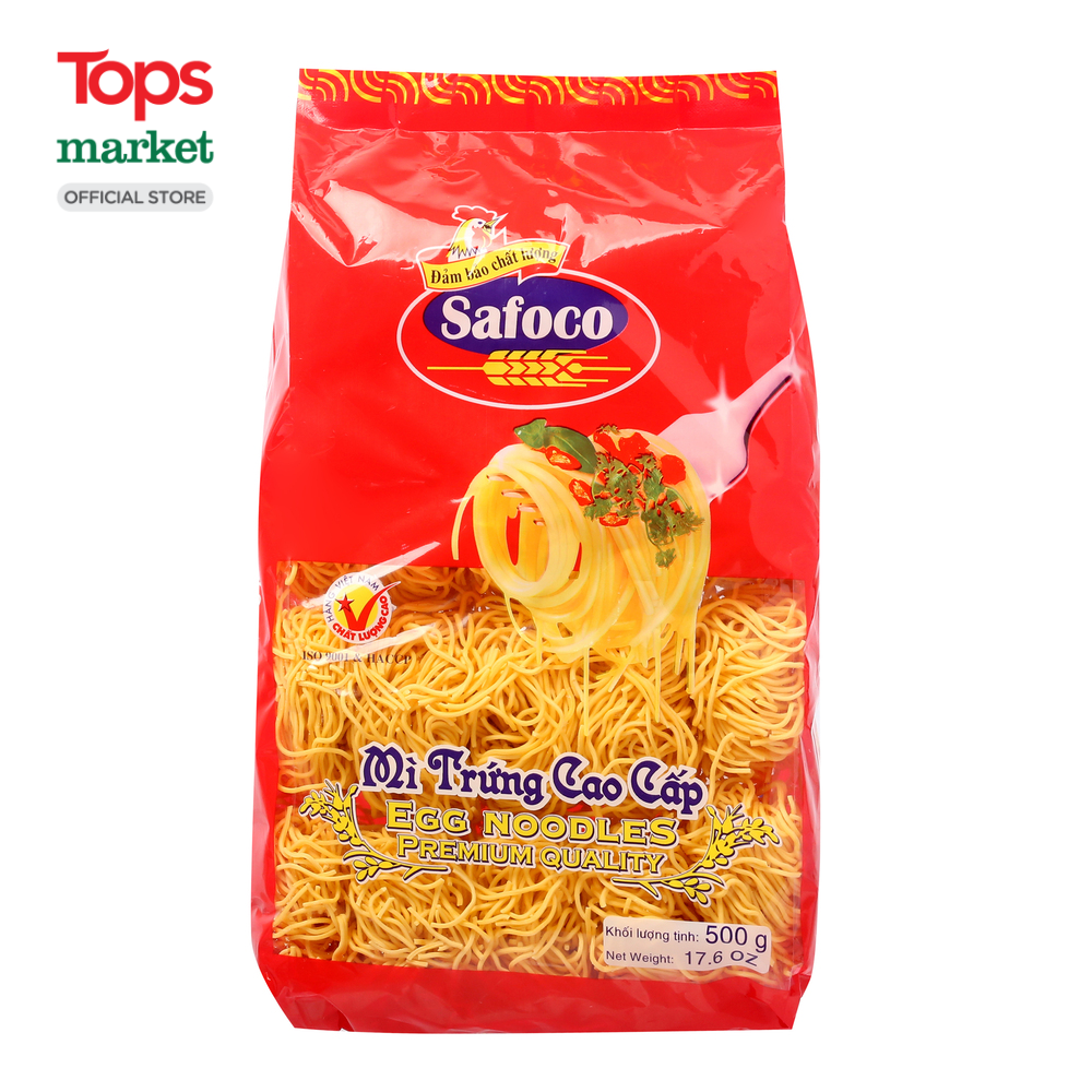 Mì trứng cao cấp safoco 500g