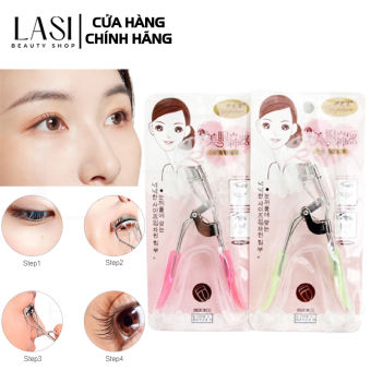 Bấm mi ☀️Mẫu mới 2021☀️ Kẹp bấm mi mắt uống cong mi tự nhiên eYelash Curler | Kẹp mi đệm Silicon dễ dàng thao tác (Mẫu ngẫu nhiên)