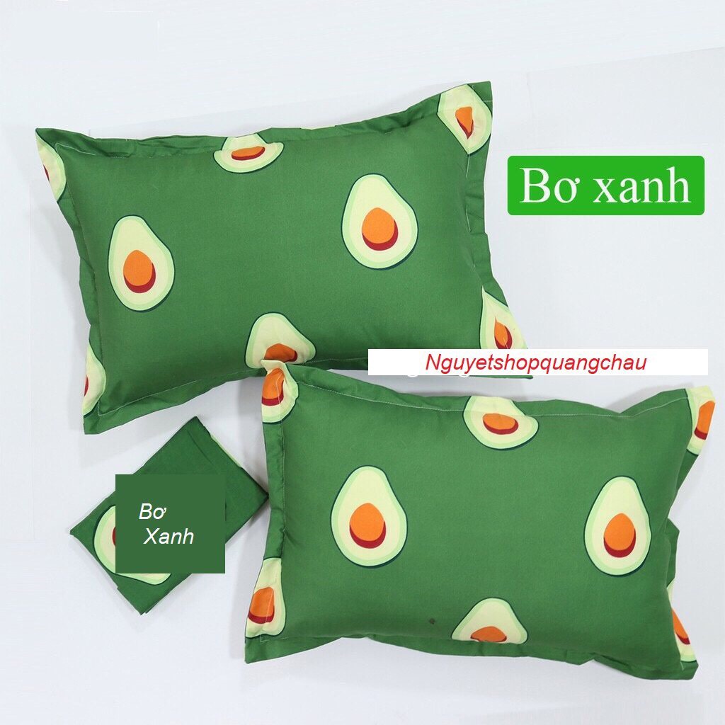 [HCM]1 áo gối cotton chần bông êm ái (40 x 60cm)-áo gối cotton-vỏ gối cotton-vỏ gối màu sắc họa tiết nổi bật (giao mẫu ngẫu nhiên)