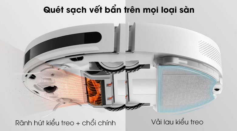 Robot hút bụi lau nhà Xiaomi Vacuum Mop Essential SKV4136GL