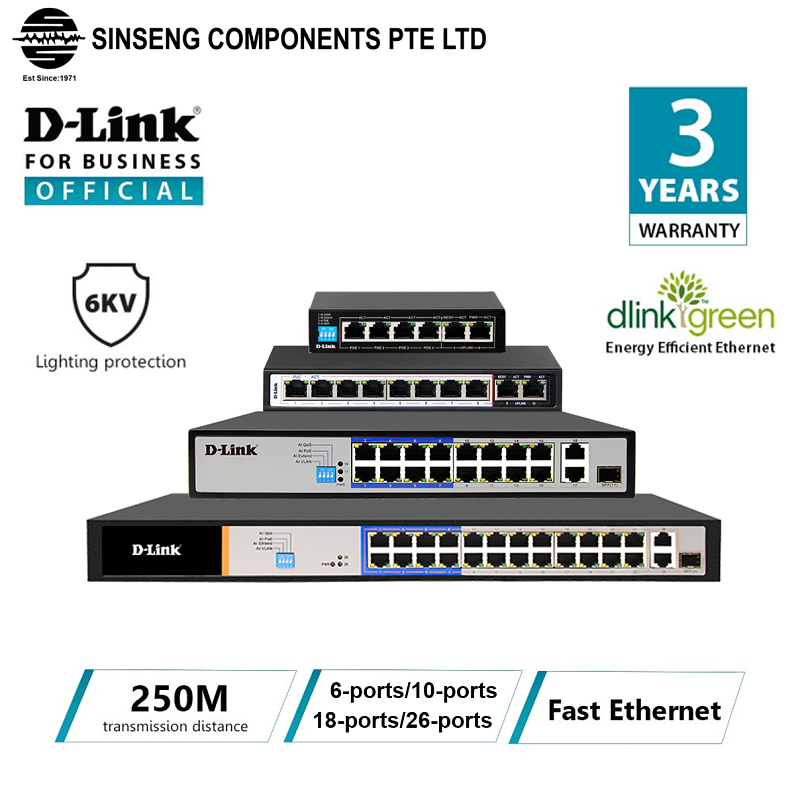 poe switch 16 port for cctv