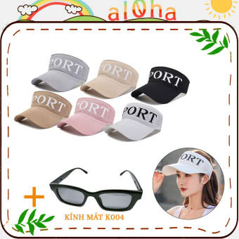 Nón chóp len - mũ lưỡi chai hở đầu thể thao Sport cá tính, năng động