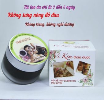 Vi kim thảo dược tái tạo da chuyên sâu