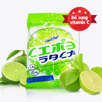 [ SIÊU NGON LUÔN CHÁY HÀNG] 01 bịch Kẹo Chanh Muối Thái Lan 120g Hartbeat Bổ Sung Vitamin C.