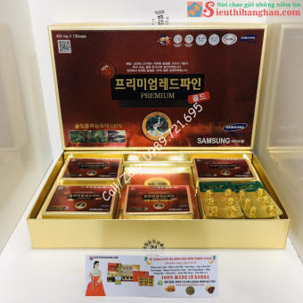 Viên uống Tinh dầu Thông đỏ SAMSUNG (Red Pine Gold)Hàn Quốc hộp 150 viên * 450mg