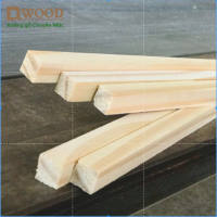 5 Thanh gỗ thông Dwood vuông 15cm - chiều dài tự chon đã láng mặt