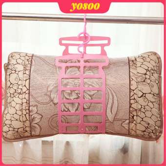 Pillow Drying Rack Hanger Plastic Multifunction Double Hook Large Load Bearing Plush Toys Drying Rack