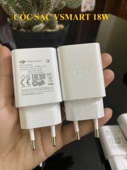 cóc sạc, củ sạc nhanh Vsmart 18W - Hàng chính hãng