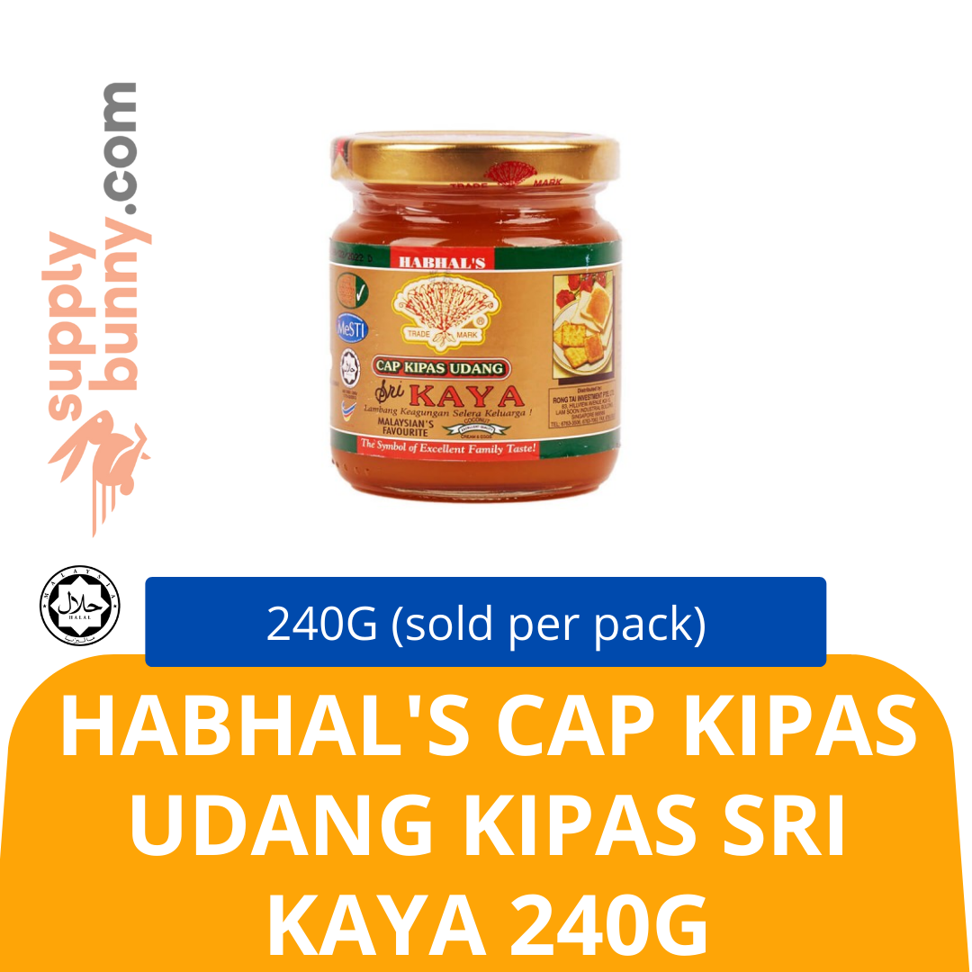 Habhal's Cap Kipas Udang Kipas Sri Kaya 240G Halal