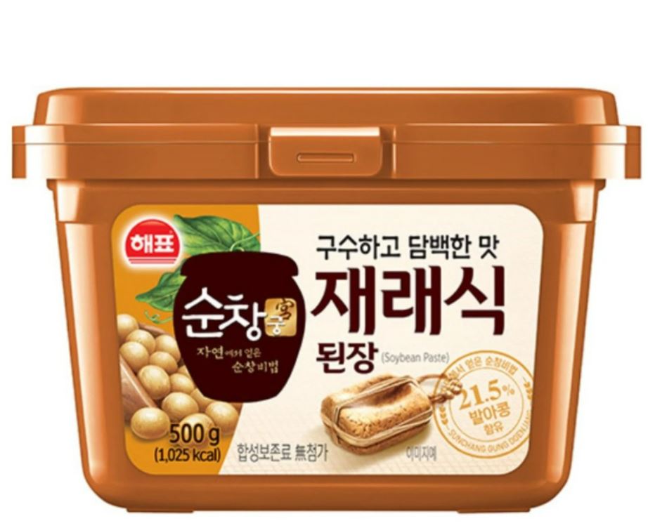 Korea Sajo Haepyo Gochujang Doenjang Soybean 韩国 黄豆酱 500g