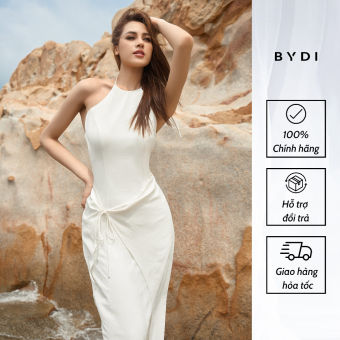 HOÀN TIỀN 15% - Đầm Yếm Nữ Dáng Suông Xẻ Tà Tôn Dáng BYDI Design | PIER DRESS