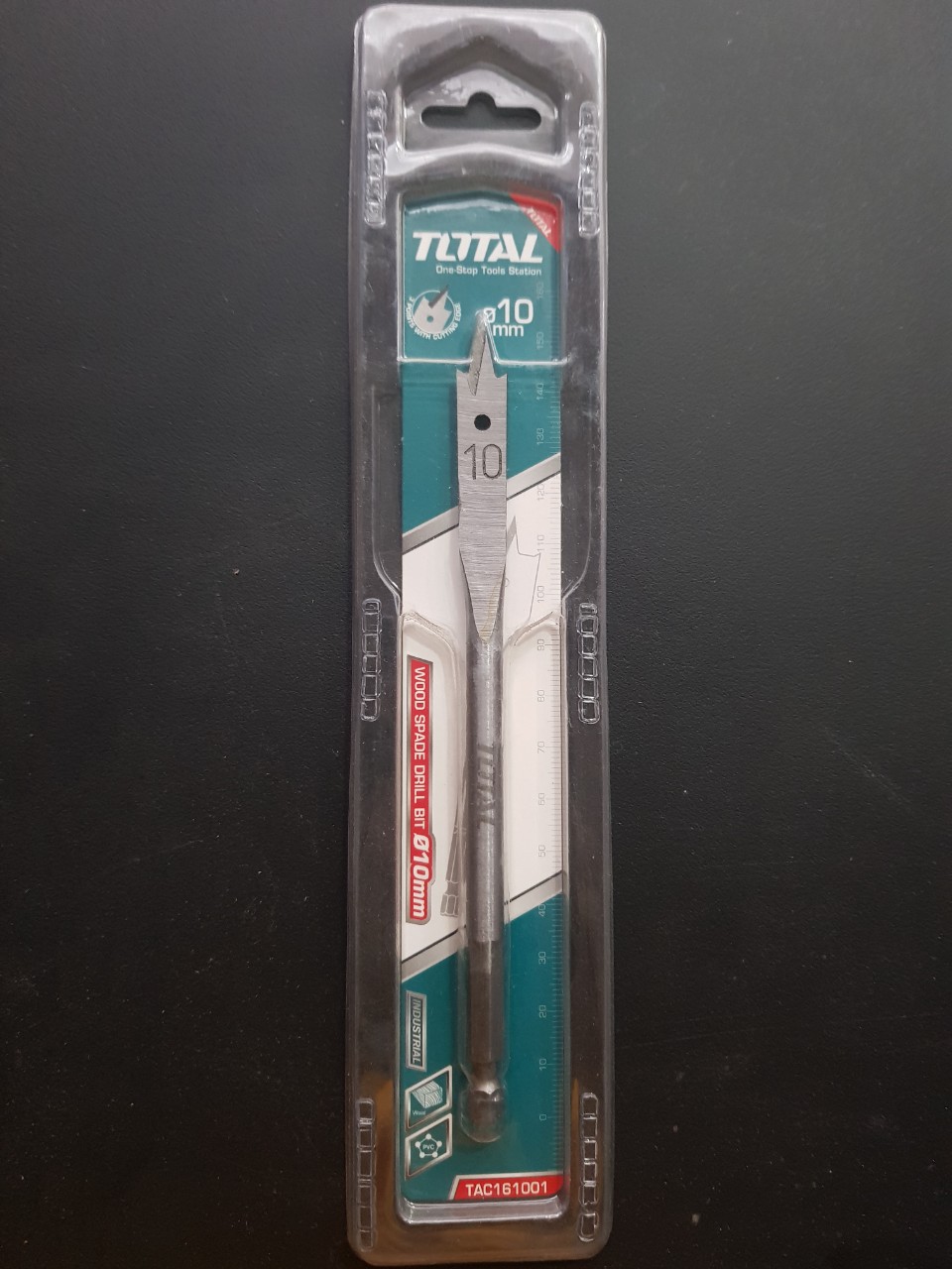 Mũi khoan gỗ đầu dẹp total tac161001