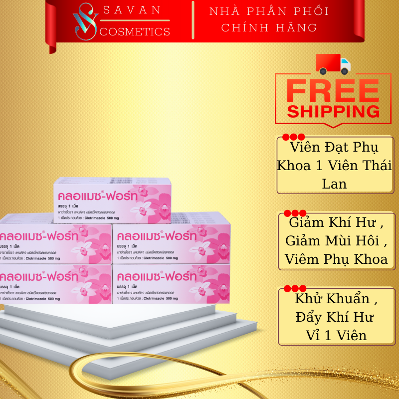 Viên đặt phụ khoa thái lan hộp 1 viên