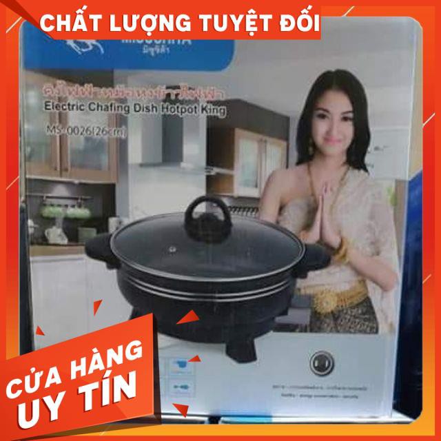 Chảo lẩu điện đa năng Misushita 28cm công xuất 1200w ,Nồi lẩu điện đa năng Misushita ,bếp lẩu điện đa năng ,chảo lẩu điện Misushita ,nồi lẩu điện đa năng ,hàng cao cấp với thiết kế lấu đa năng rễ sử dụng BH 12 THÁNG