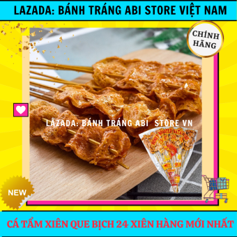 XIÊN CÁ QUE TẨM VỊ GÓI TẬN 24 XIÊN SIÊU NGON MÓN ĂN NỔI TIẾNG