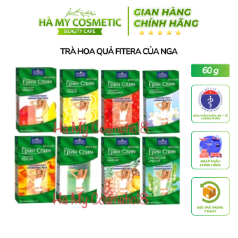 Trà Hoa Quả FITERA, Trà Giảm Cân Của Nga Giúp Thanh Lọc Cơ Thể Nhiều Vị Lựa Chọn
