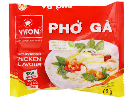 Thùng phở gà VIFON 30 gói - 65 gram/gói