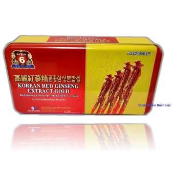 Viên Đạm Hồng Sâm Linh Chi Nhung Hươu Korean Red Ginseng, Bồi Bổ Sức Khỏe, Tăng Sức Đề Kháng, Phòng Ngừa Ung Thư- Hộp 60 viên - T&T Pharma