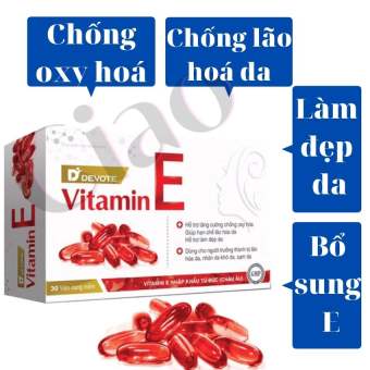 Vitamin E Devote Ciao, Chống Lão Hoá Da, Tăng Cường Vitamin E Cho Làn Da