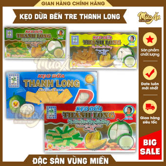 Kẹo dừa Thanh Long Bến Tre, kẹo dừa Bến Tre nổi tiếng miền tây nhiều vị khác nhau