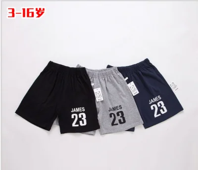 hot 3-16Y SUMMER Baby Boys Cotton Pants girl number 23 short pants Casual pants kid sport trousers (1)