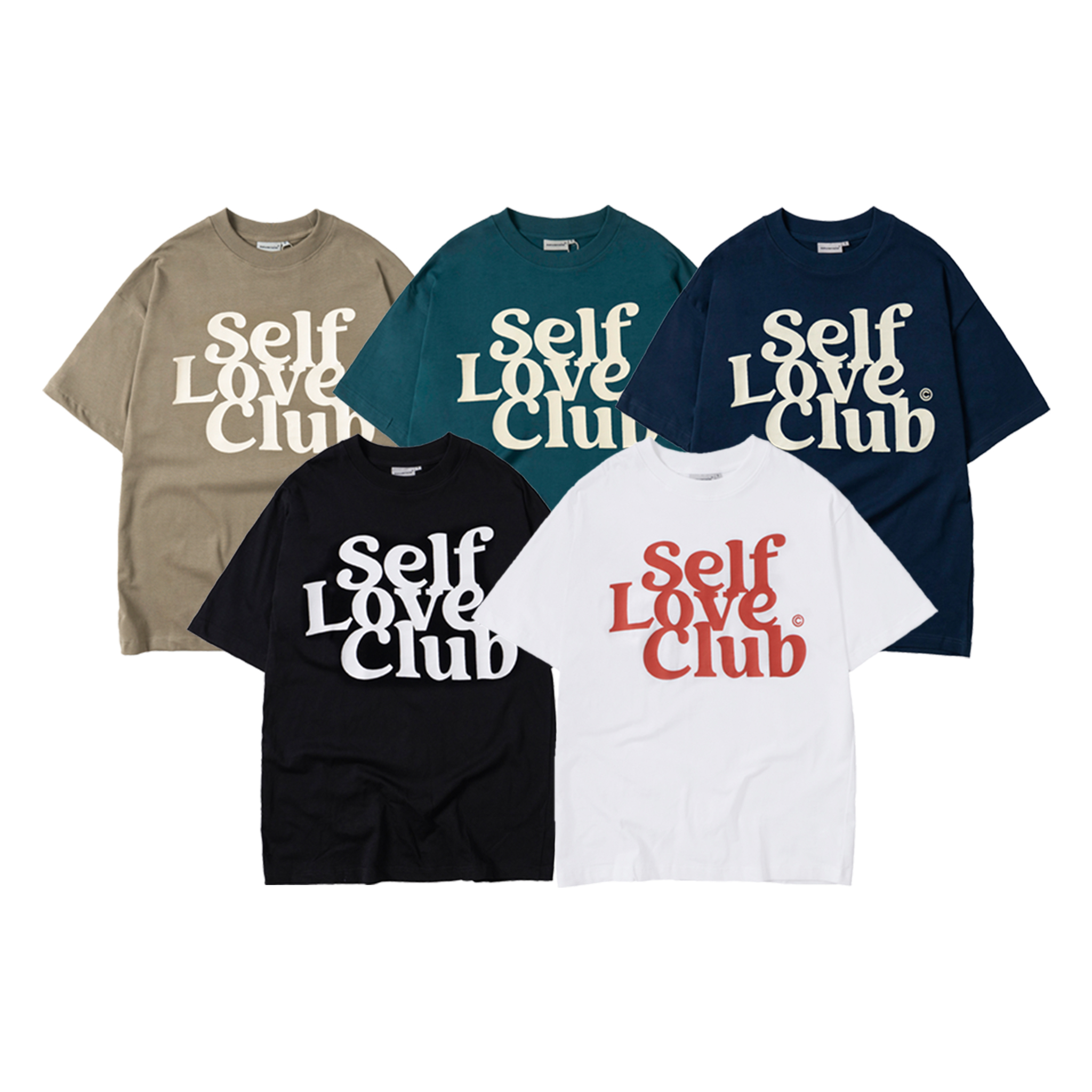 Áo thun form rộng SLC "SelfLoveClub"