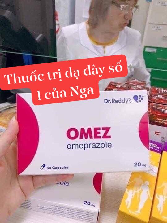 Thuốc dạ dày nga omez