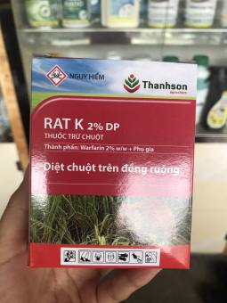 Thuốc diệt chuột dạng bột RAT K - 10G