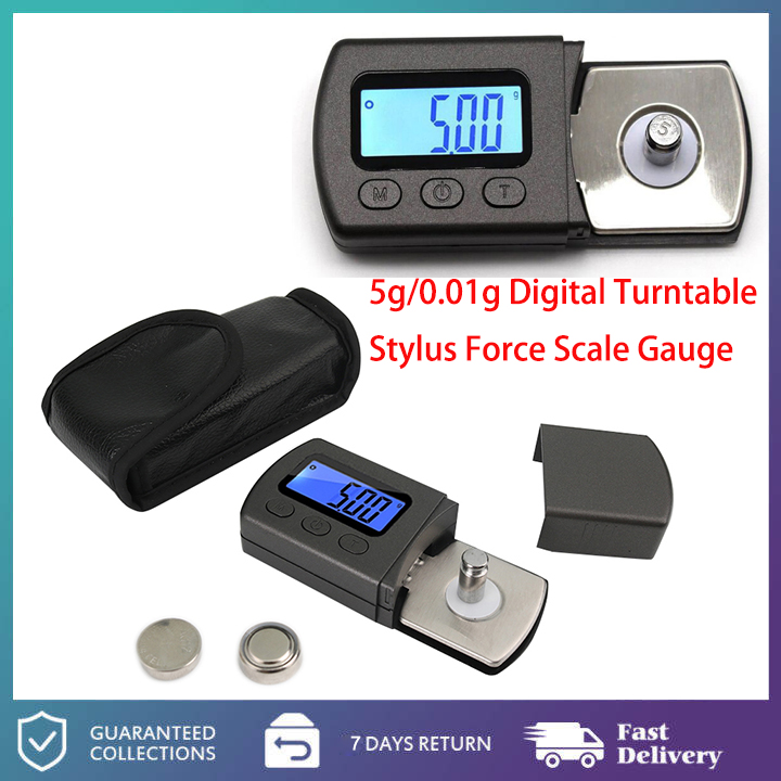 EEEkit Digital Turntable Stylus Force Scale Gauge Tracking Force