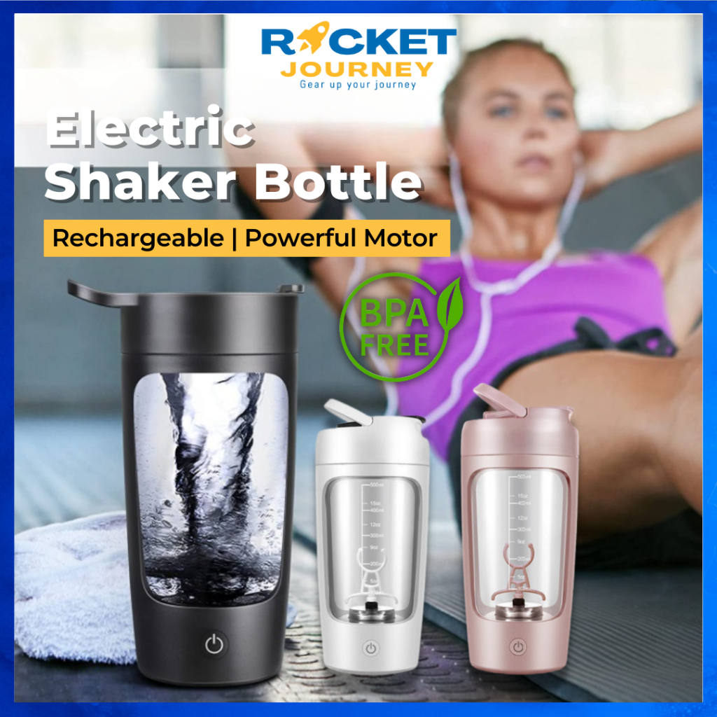 VOLTRX VortexBoost Limited Electric Shaker Bottle - Colored Base